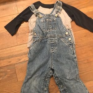 Old Navy Overalls with Shirt